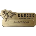 image Бейдж "Rancho"