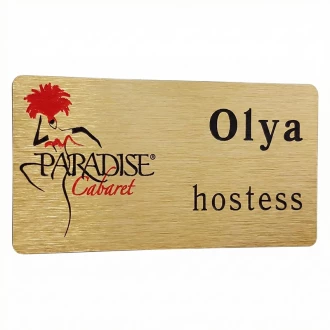 Бейдж "Paradise Cabaret"