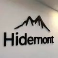 Интерьерный логотип HIDEMONT