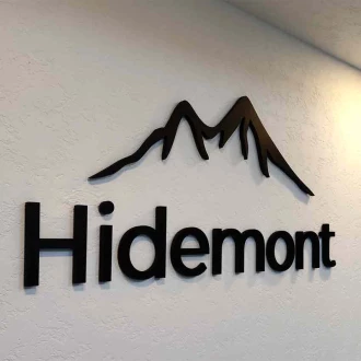 Интерьерный логотип HIDEMONT