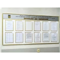 image Щит для Управления юстиции "Информация для посетителей"