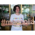 image Хештег з фанери "magnolia"
