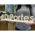 image Хештег з фанери "DiPortes"