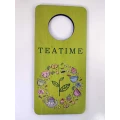 image Табличка фанерная на ручку двери "Teatime"